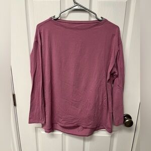 Lululemon Back In Action Long Sleeve - Sz 6